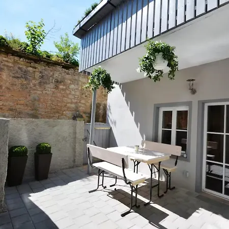 בית הארחה Schoene 2 Schlafzimmer Mit Terrasse רוטנבורג אוב דר טאובר
